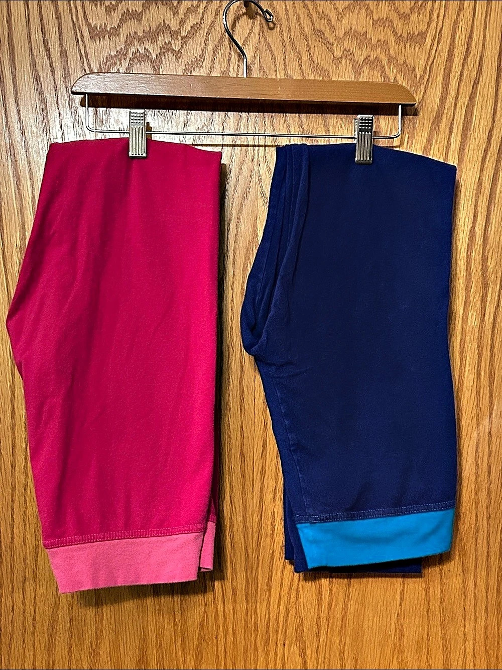 The Children's Place Athletic Leggings 2prs Pink & Blue Size XL
